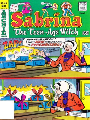 cover image of Sabrina the Teenage Witch (1971), Issue 45